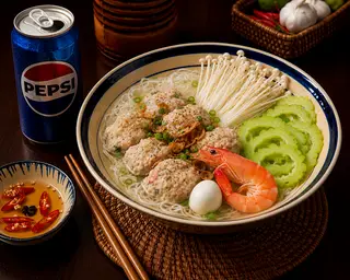 Hình ảnh Combo tô đặc biệt+ Pepsi/ 7Up/ Xá Xị