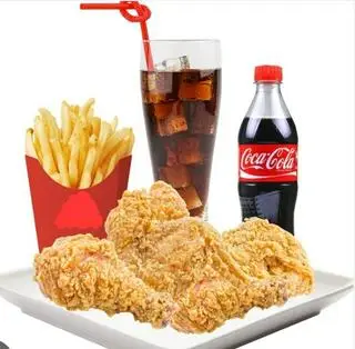 Hình ảnh COMBO 2 NGƯỜI ĂN : 2 PHẦN GÀ + KHOAI TÂY + 1 COCA