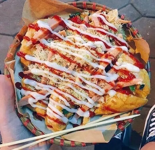 Hình ảnh Bánh mì muối ớt ( suất lớn - 3 phần)