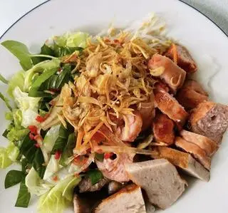 Hình ảnh Bún thịt nướng - nem nướng