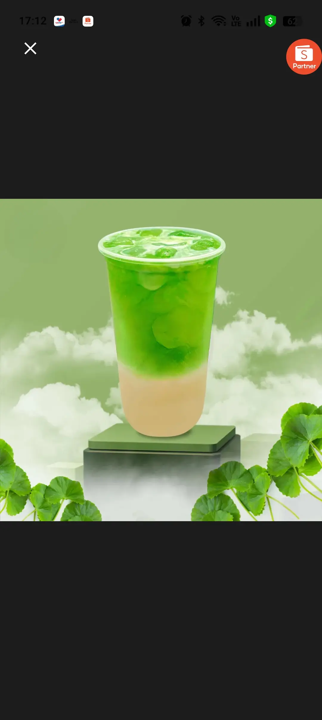 Hình ảnh Nước ép rau má đậu xanh