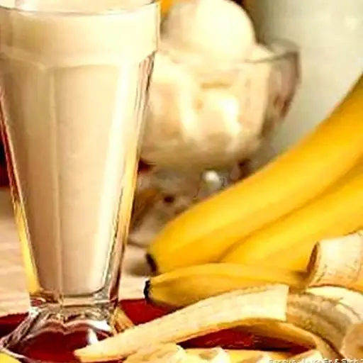 Hình ảnh Sinh tố chuối sữa chua