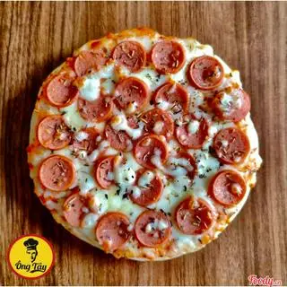 Hình ảnh Pizza Xúc Xich