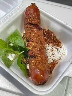 Hình ảnh Lạp xưởng tươi nướng phủ gia vị tê cay