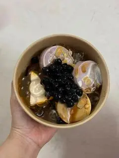 Hình ảnh 3 flan - thạch siêu phô mai - trân châu