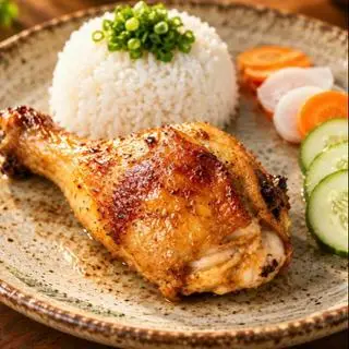 Hình ảnh Cơm Đùi Gà Nướng