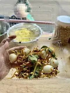 Hình ảnh trứng cút trộn