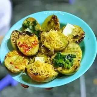 Hình ảnh hột gà nướng mỡ hành chà bông 