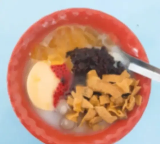 Hình ảnh Sữa chua nếp cẩm caramel