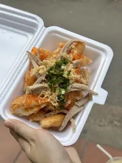 Hình ảnh Bánh mì nướng muối ớt - sốt chanh dây