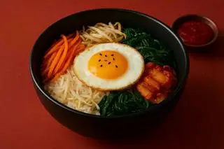 Hình ảnh Cơm Trộn Hàn Quốc Rau Củ Chay