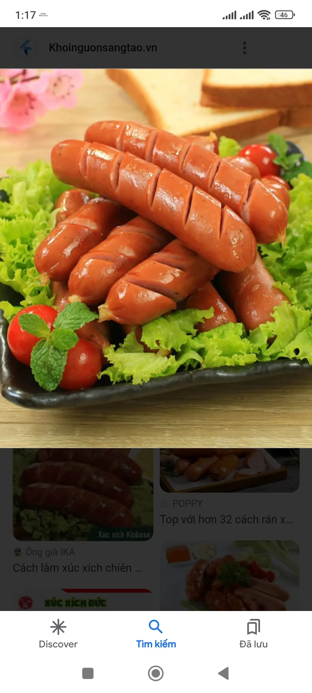 Hình ảnh 3 Xúc Xích Chiên