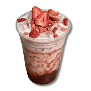 Hình ảnh Latte Dâu Sấy