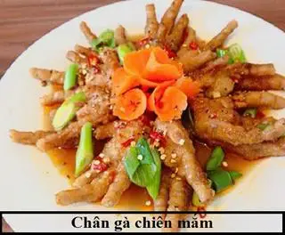 Hình ảnh Chân gà chiên mắm