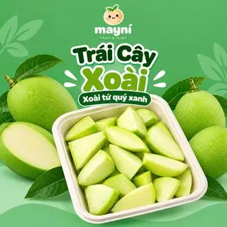 Hình ảnh TRÁI CÂY XOÀI KEO HOẶC XOÀI TỨ QUÝ