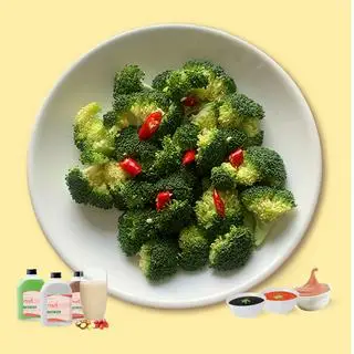 Hình ảnh Bông cải xanh hấp