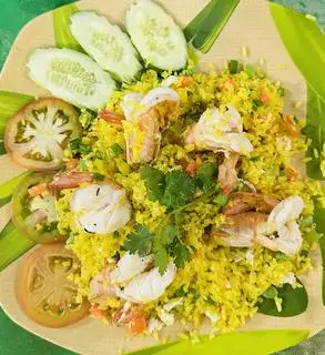 Hình ảnh cơm chiên tôm