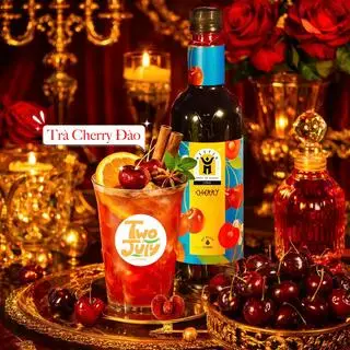Hình ảnh Trà Cherry Đào