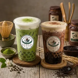 Hình ảnh Combo Sang Xịn Mịn (Set 2 Ly Đặc Biệt Phủ Kem)