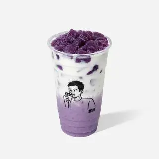 Hình ảnh Sữa tươi khoai môn topping khoai dẻo