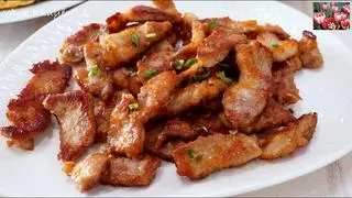 Hình ảnh THỊT HEO CHIÊN TẮM SỐT 