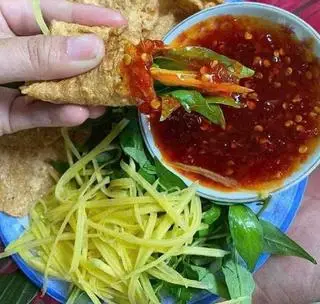 Hình ảnh Chả cá cuốn rau răm