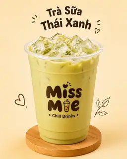 Hình ảnh Trà Sữa Thái Xanh