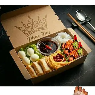 Hình ảnh BÚN NƯỚC TƯƠNG+THỊT XIÊN MẮC MẬT