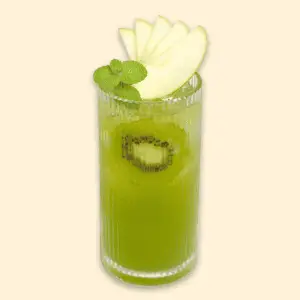 Hình ảnh trà táo kiwi 