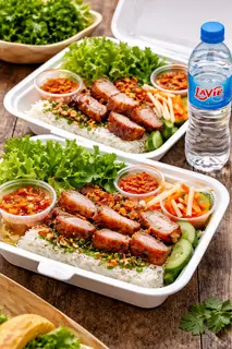 Hình ảnh  2 Bánh Hỏi Tặng 1 nước 