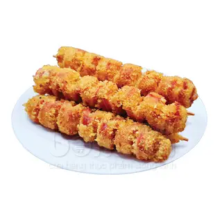 Hình ảnh Xúc Xích Lốc Xoáy Tẩm Bột (1 Cây)
