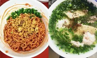 Hình ảnh Mì trộn tôm bò