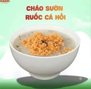 Hình ảnh MÓN MỚI ĐẶC BIỆT Cháo cá hồi bổ dưỡng