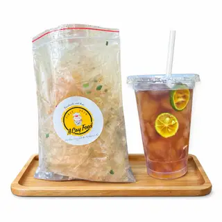 Hình ảnh Bánh tráng mỡ hành - nước