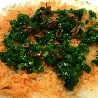Hình ảnh Cơm cháy mỡ hành kho quẹt