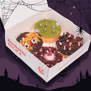 Hình ảnh Set 4 Halloween Donuts