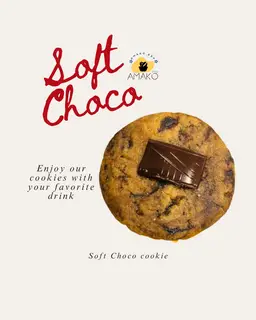 Hình ảnh Soft choco cookie