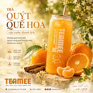 Hình ảnh TRÀ QUÝT QUẾ HOA