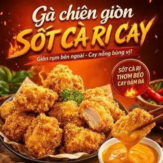 Hình ảnh GÀ SỐT CÀ RI CAY