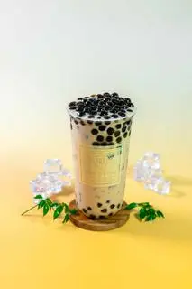 Hình ảnh Trà sữa hoa hồng