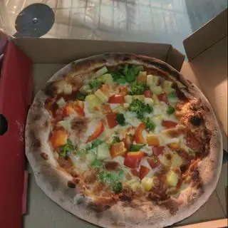 Hình ảnh pizza rau phô mai tươi