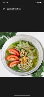 Hình ảnh Cơm canh chua hến