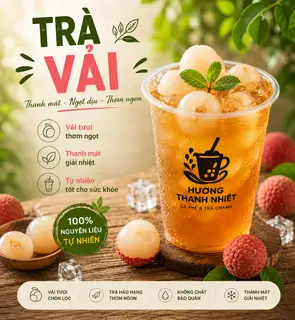 Hình ảnh Trà quả vải