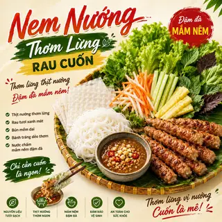 Hình ảnh Nem nướng 