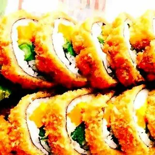 Hình ảnh Kimbap chiên giòn tan