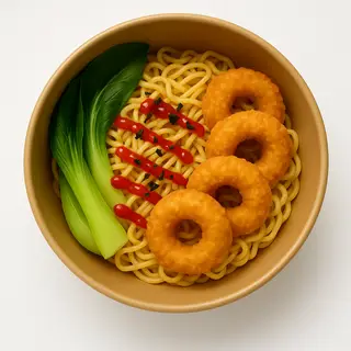Hình ảnh Mì trộn gà vòng 