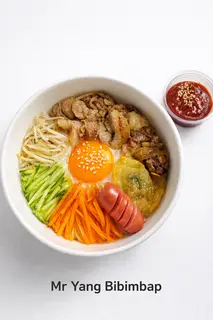 Hình ảnh Bibimbap sốt Mr Yang - Mr Yang 비빔밥