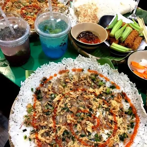 Hình ảnh Combo 6 món - cơm cháy - kho quẹt - pate - mỡ hành - chà bông - rau luộc