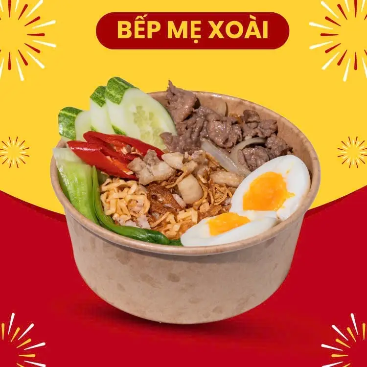 Hình ảnh Mỳ Trộn Bò Xào - Trứng Lòng Đào