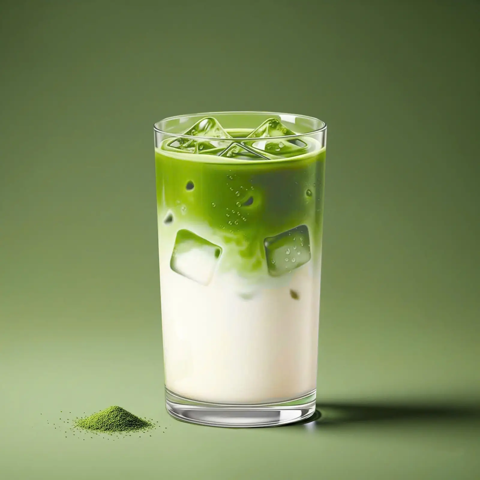 Hình ảnh Oatmilk matcha latte